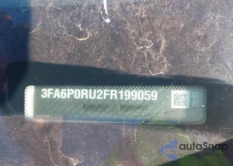 2015 Ford Fusion Hybrid Titanium z USA, uszkodzony, nr VIN 3FA6P0RU2FR199059